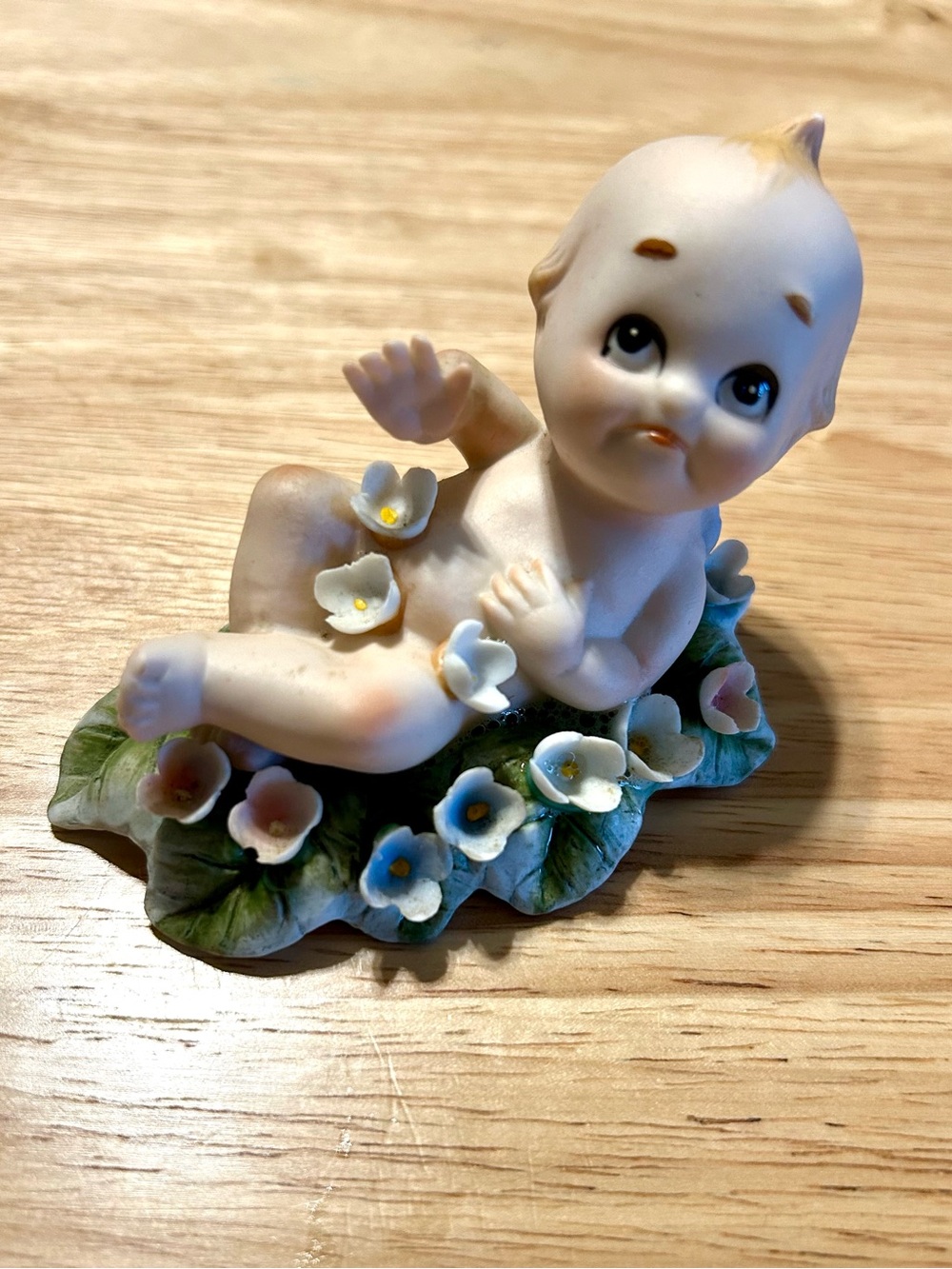 Vintage Lefton China Bisque Kewpie Doll Figurine KW 2992C Japan
